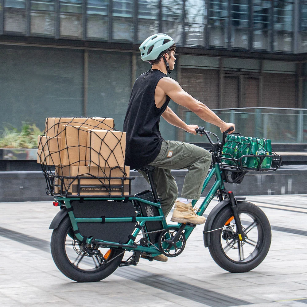 Fiido T2 Electric Cargo Bike: 440 lbs Payload, 85 Miles Long Range - Image 9