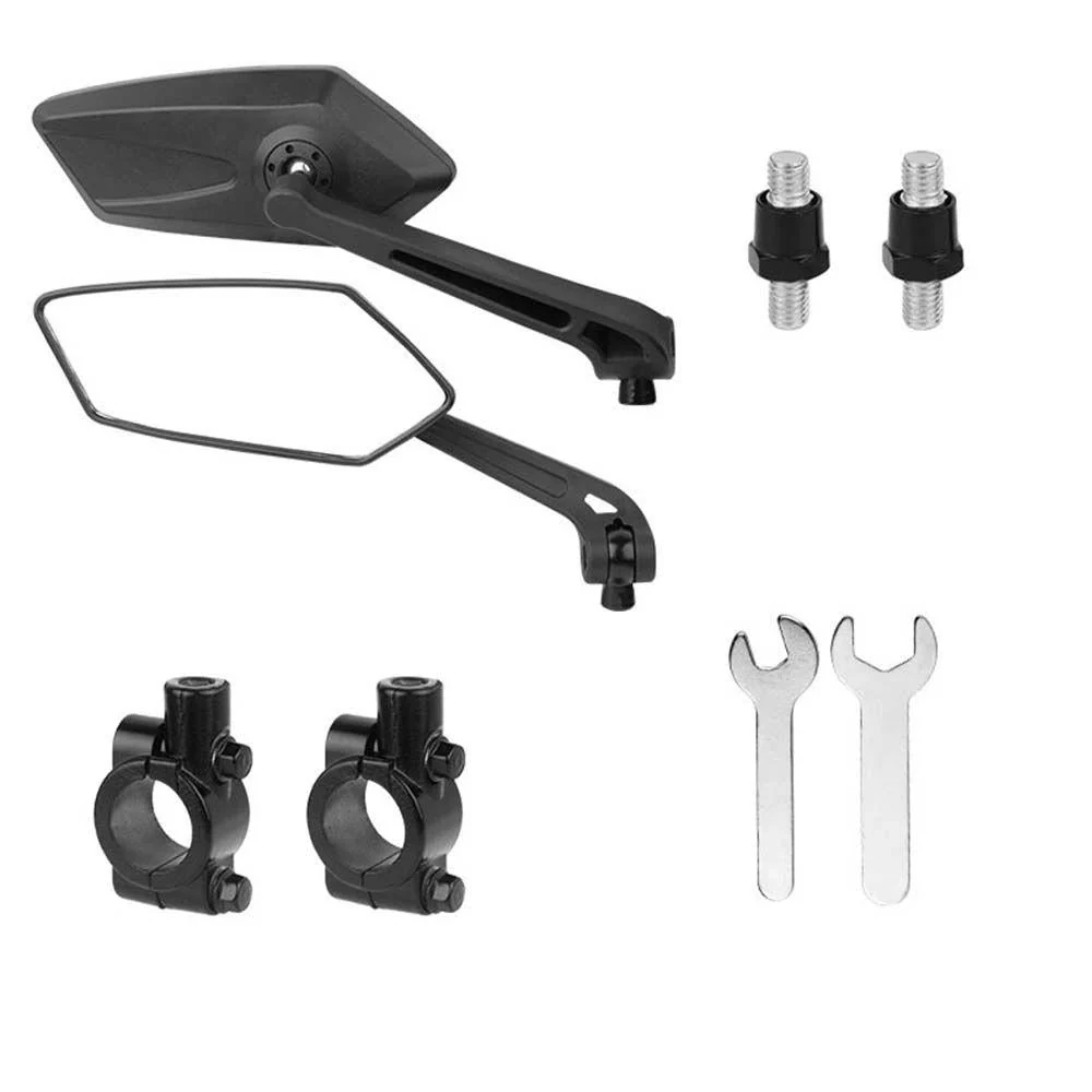 Rearview Mirror - HD Convex Design for Safe Riding